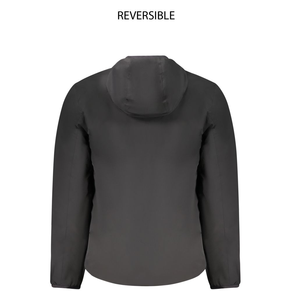 K-WAY Black Nylon Men's Men's Jacket