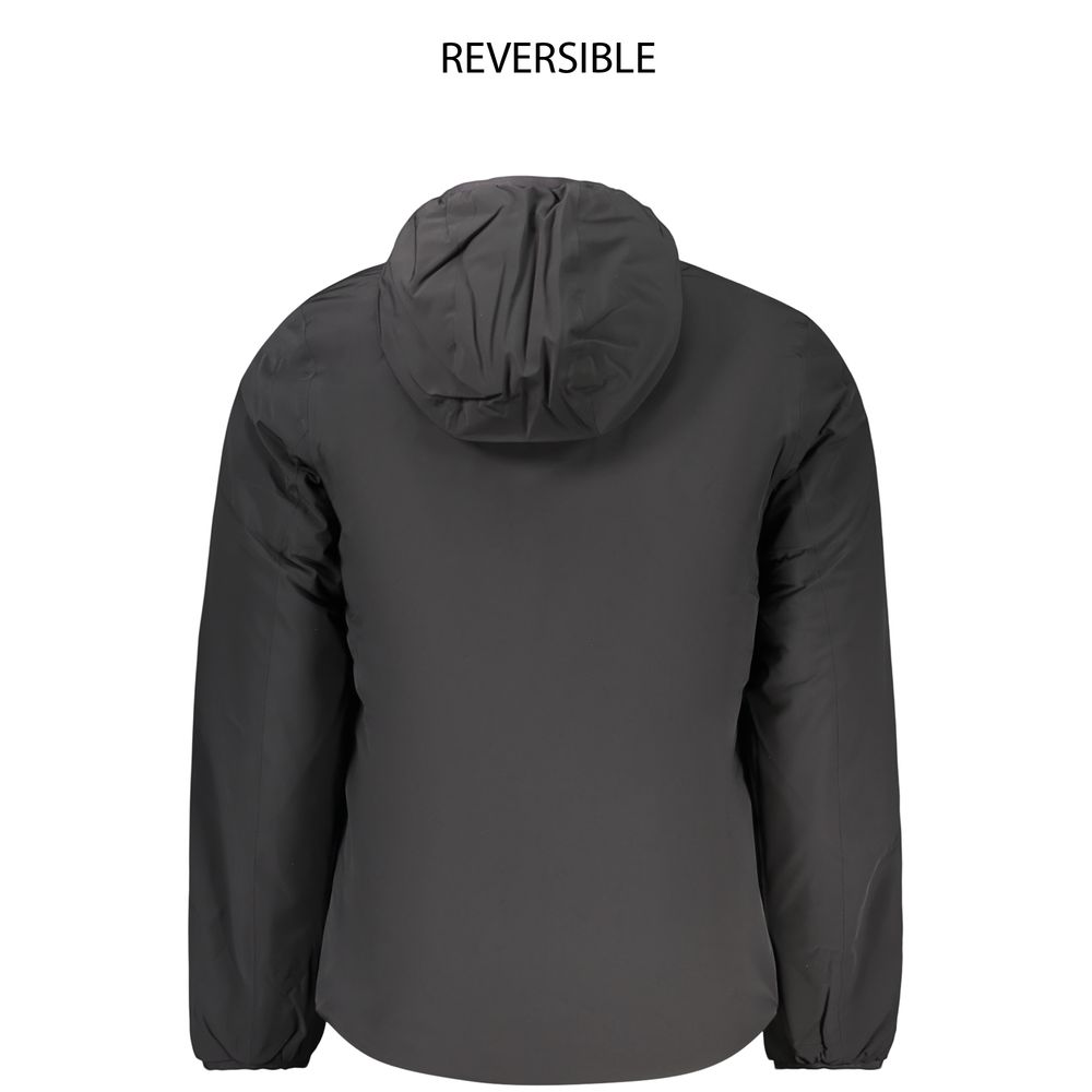 K-WAY Black Nylon Men's Men's Jacket