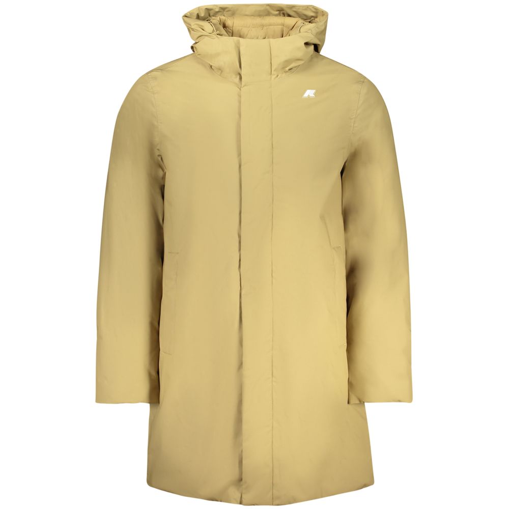 K-WAY Beige Polyester Men's Men's Jacket