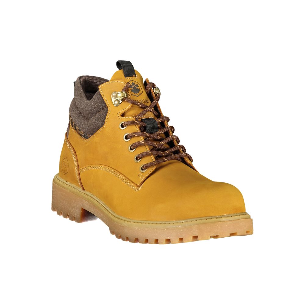 Lumberjack Yellow Leather Mens Men's Sneaker