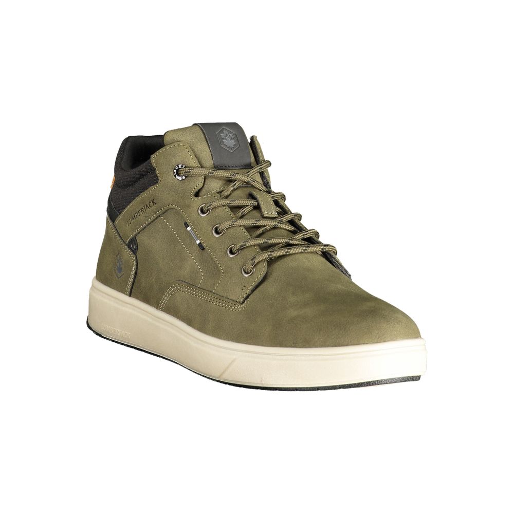 Lumberjack Verde Polyester Mens Men's Sneaker