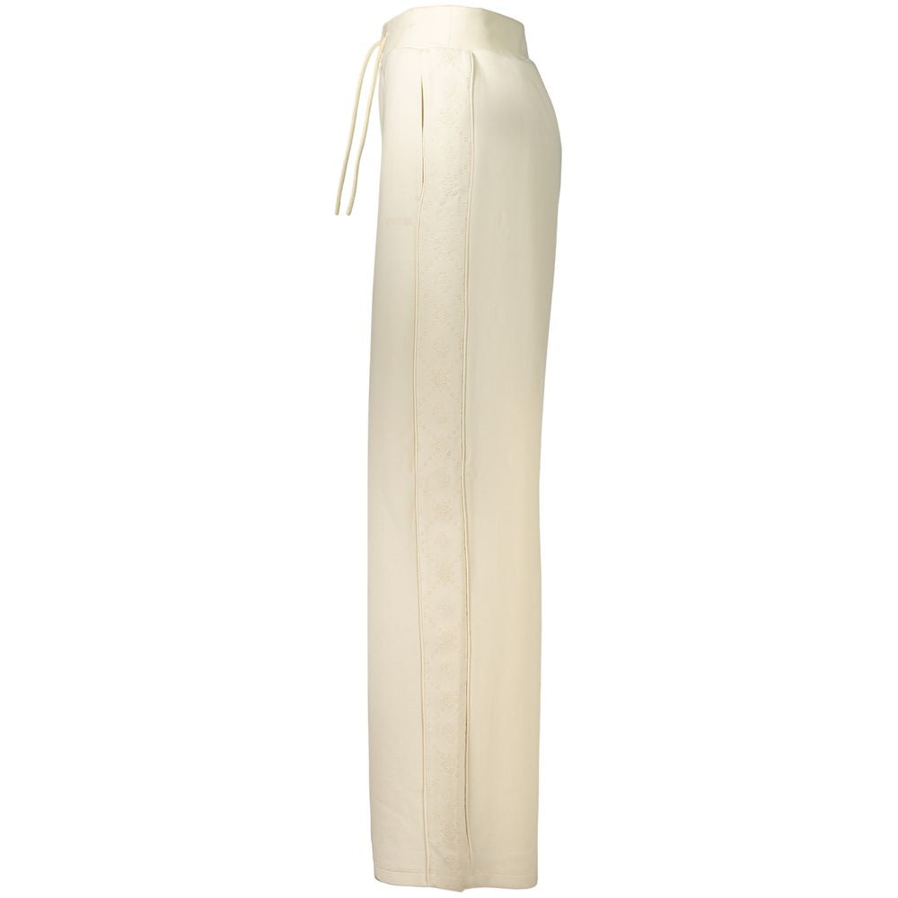 Guess Jeans Beige Lyocell Women Women's Trouser