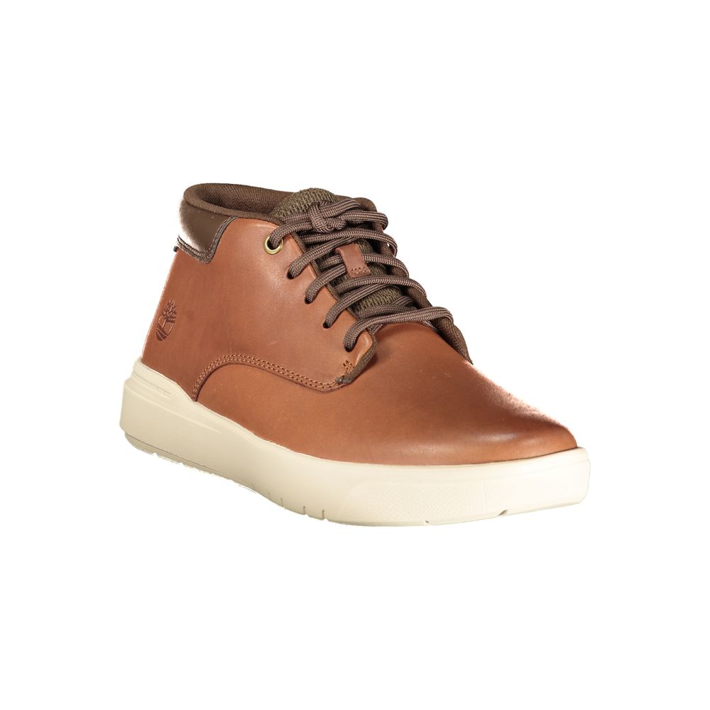 Timberland Brown Polyurethane Men's Men's Sneaker