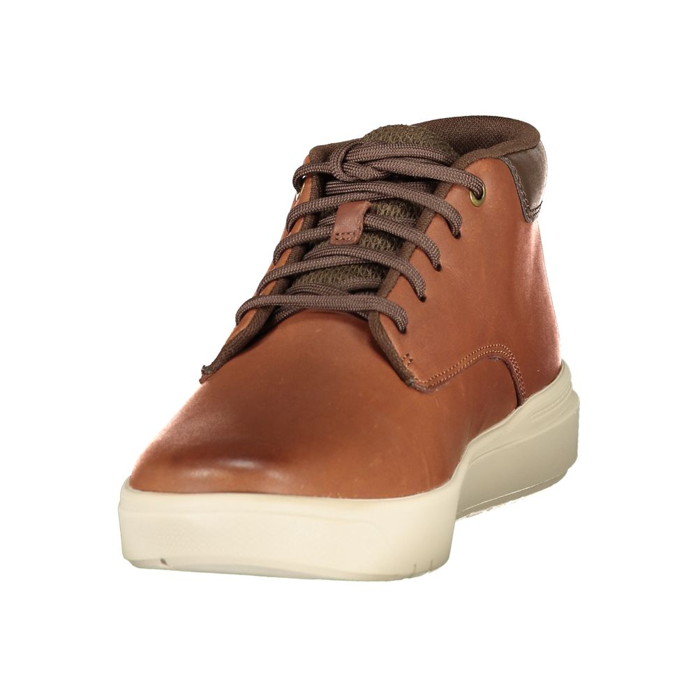 Timberland Brown Polyurethane Men's Men's Sneaker