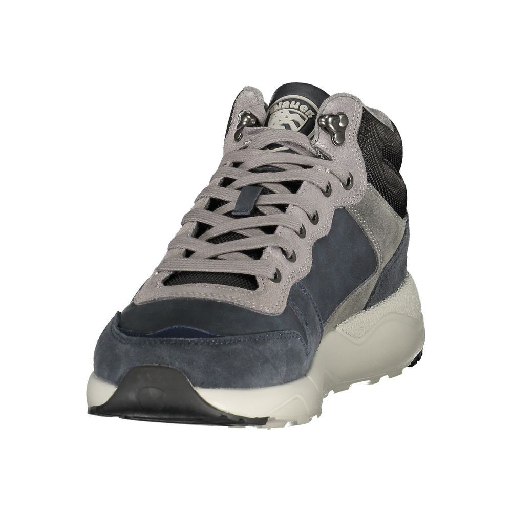 Blauer Blue Polyester Athletic Men's Sneakers