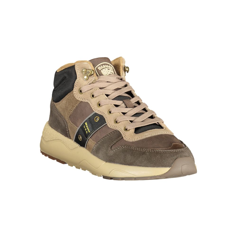 Blauer Brown Polyurethane Men's Men's Sneaker