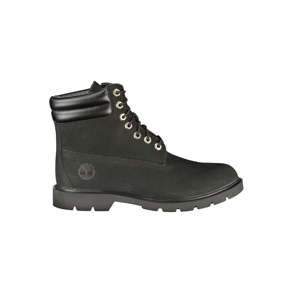 Timberland Nero Leather Men Ankle Men's Boot