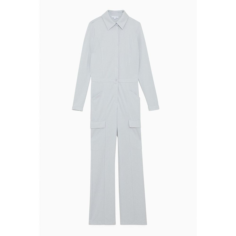 Patrizia Pepe Gray Polyester Women's Jumpsuit