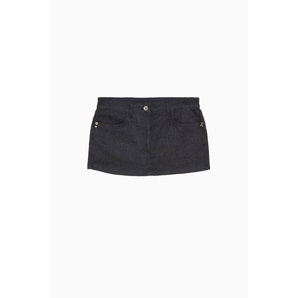 Patrizia Pepe Navy Blue Denim Women's Skirt