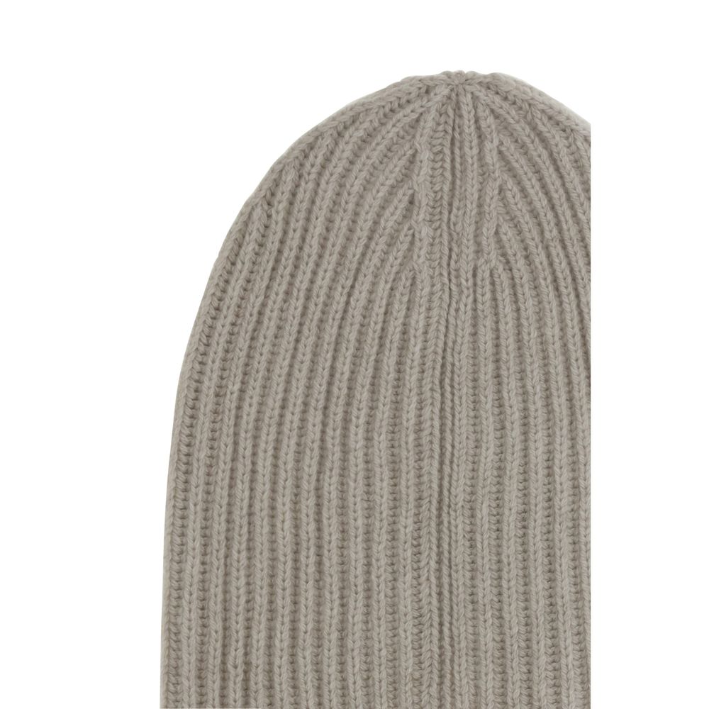 Umit Benan Gray Cashmere Men's Beanie