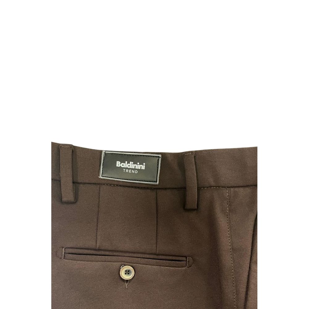 Baldinini Trend Brown Viscose Men Men's Pants