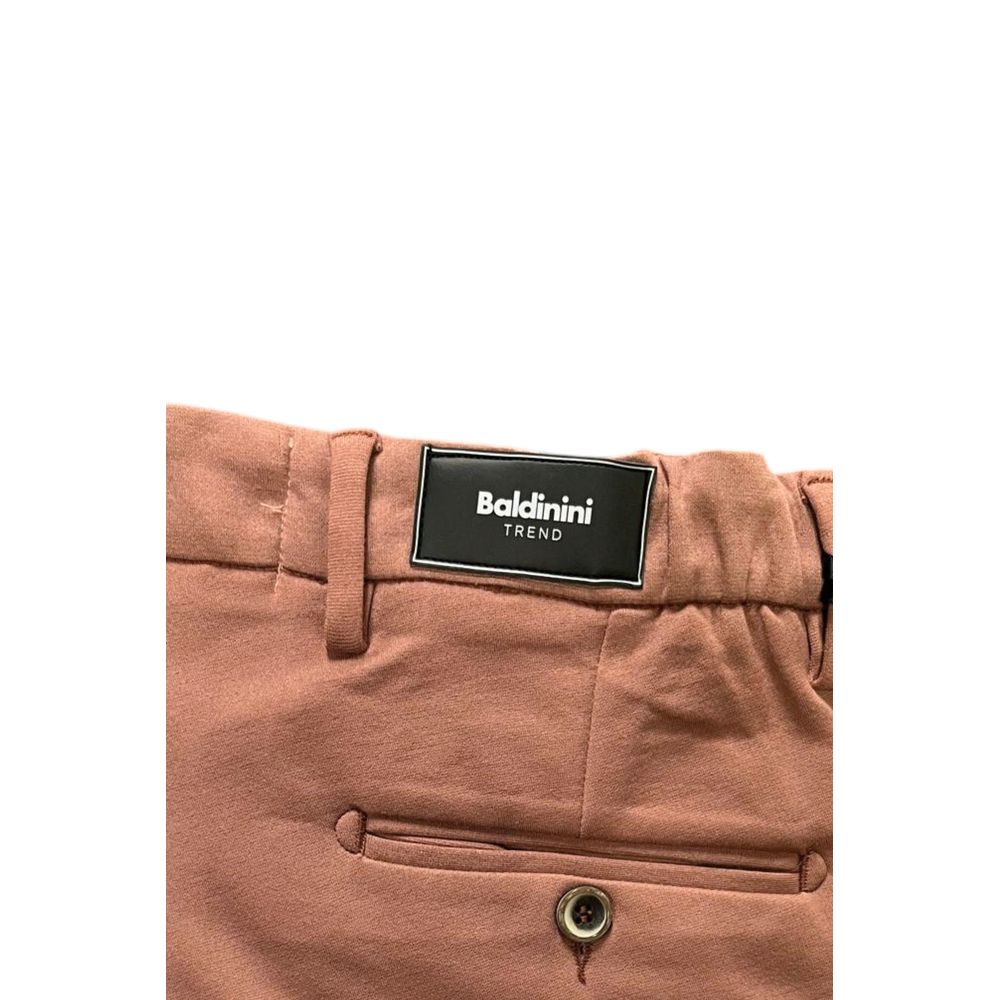 Baldinini Trend Pink Viscose Men Men's Pant