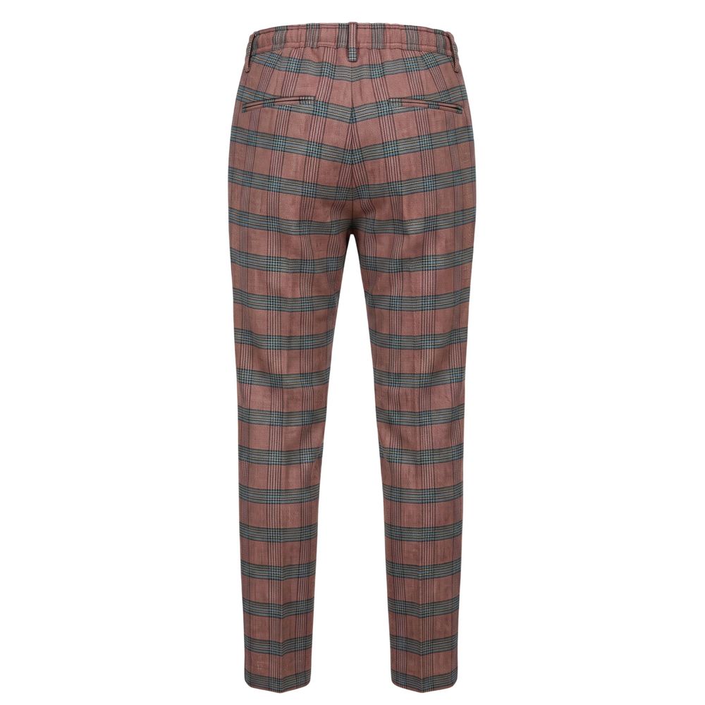 Baldinini Trend Red Cotton Men Men's Pants