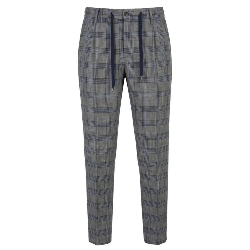 Baldinini Trend Green Cotton Men Men's Pants
