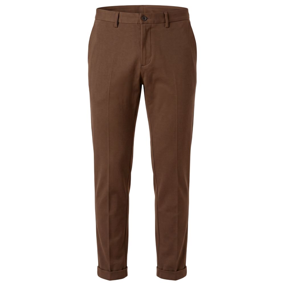 Baldinini Trend Brown Viscose Men Men's Pants