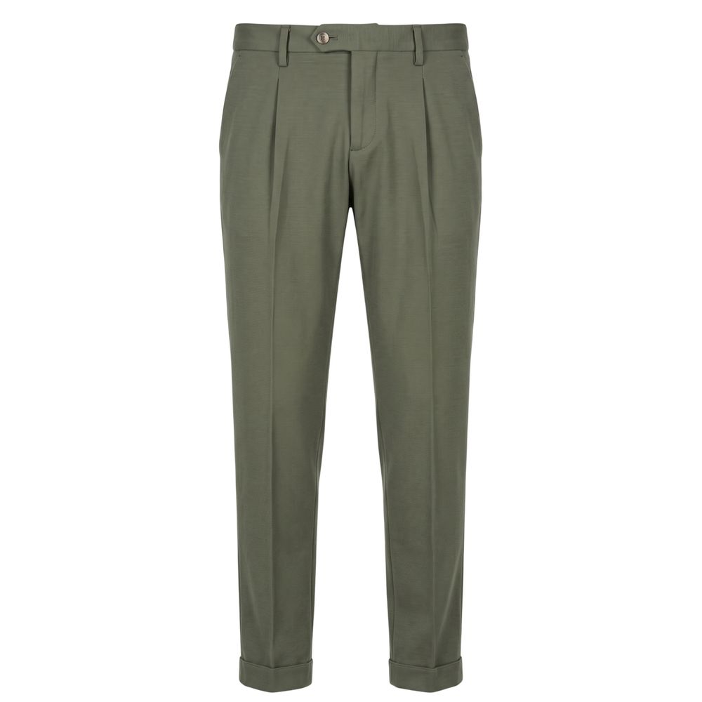 Baldinini Trend Green Viscose Men Men's Pants