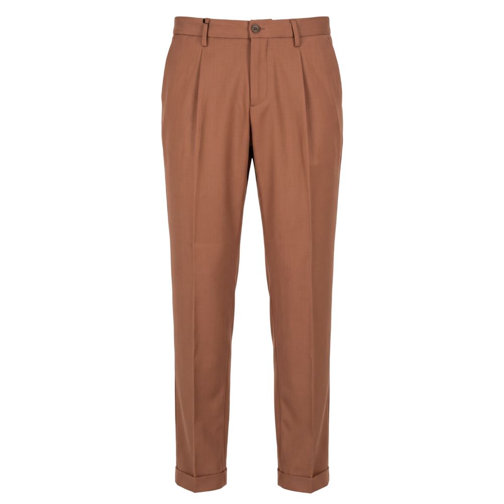 Baldinini Trend Brown Viscose Men Men's Pants