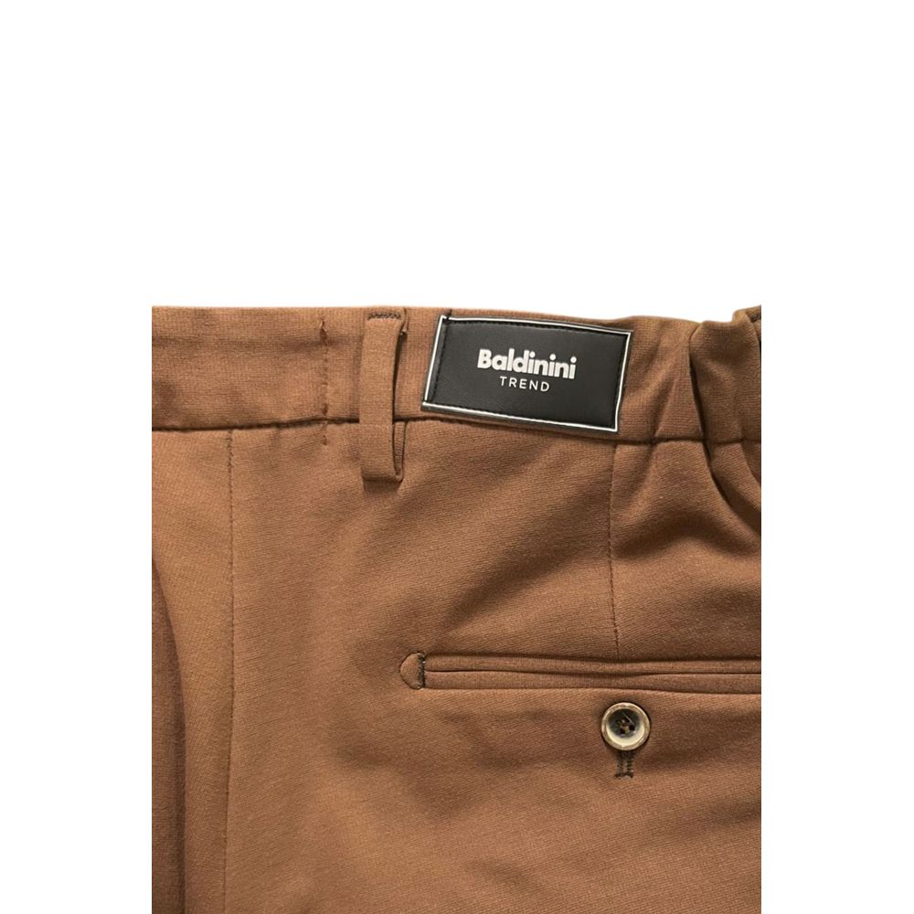 Baldinini Trend Brown Viscose Men Men's Pants