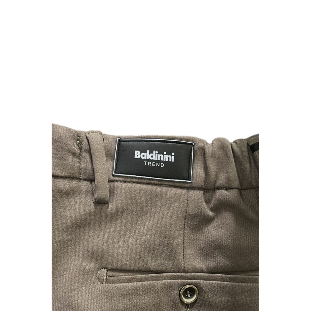 Baldinini Trend Grey Viscose Men Men's Pant