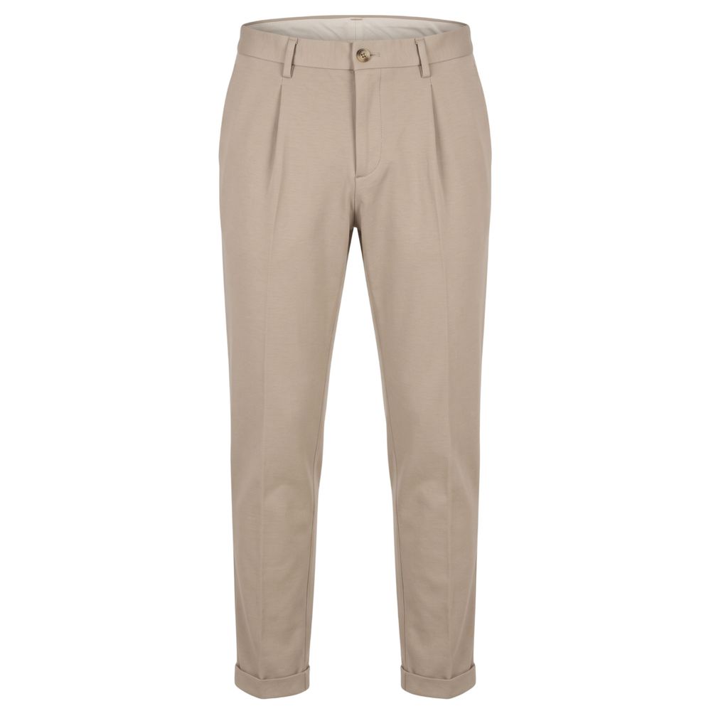 Baldinini Trend Beige Viscose Men Men's Pants