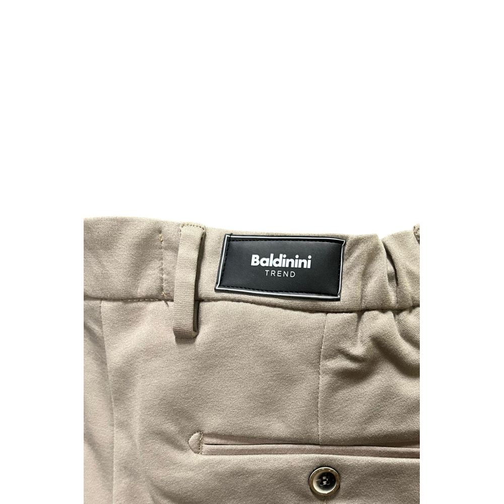 Baldinini Trend Beige Viscose Men Men's Pants