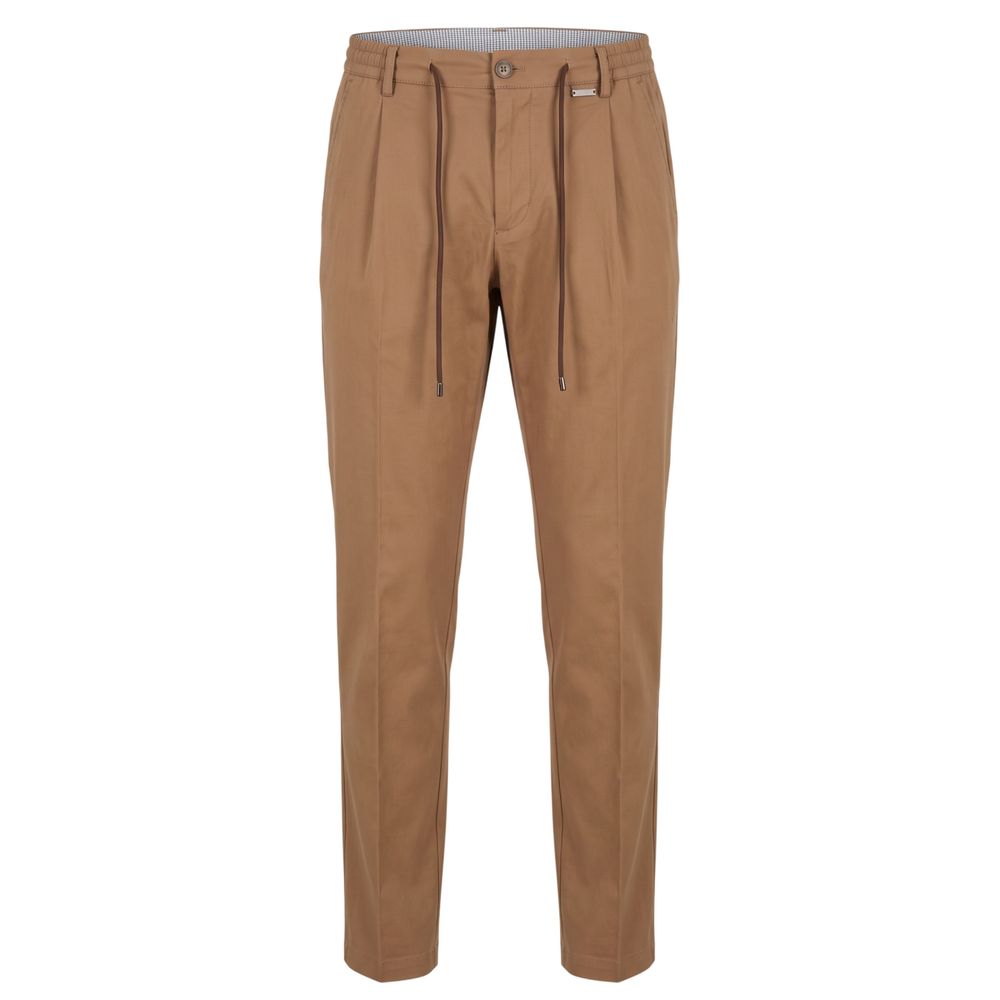 Baldinini Trend Brown Cotton Men Men's Pants