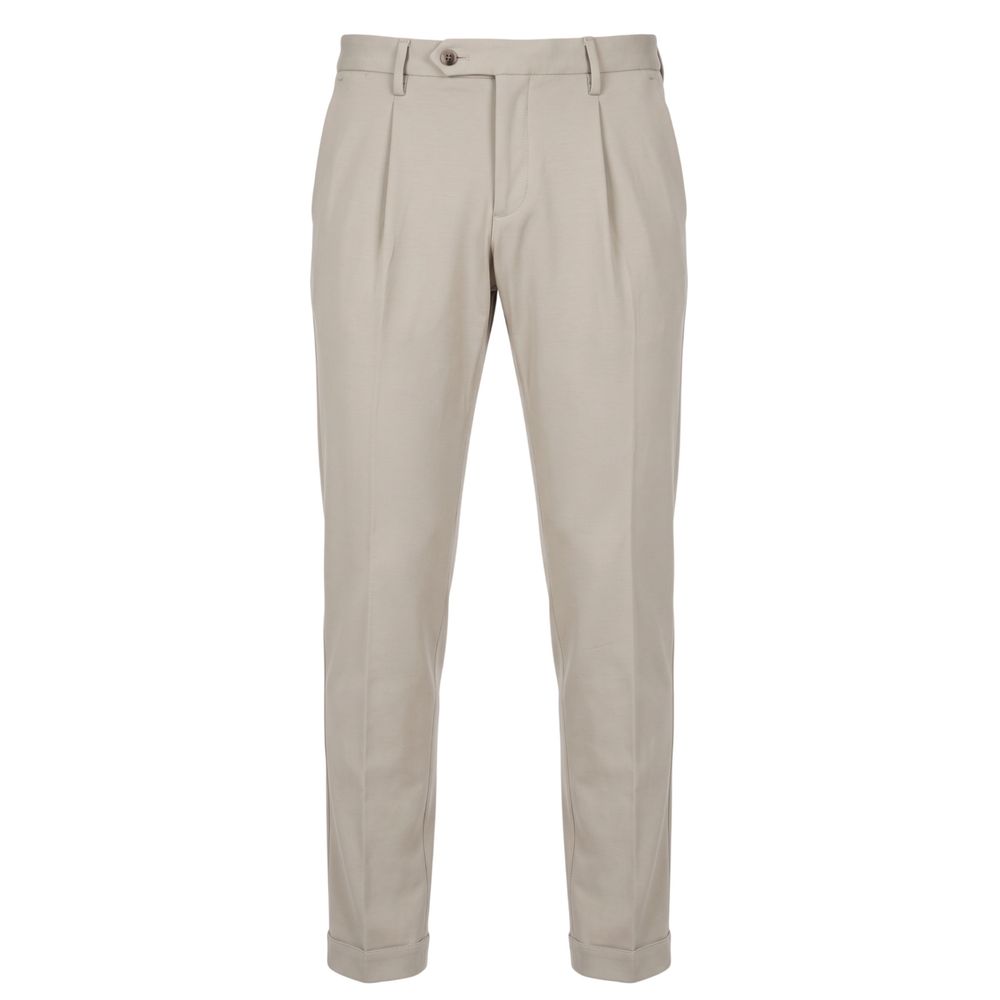 Baldinini Trend Beige Viscose Men Men's Pant