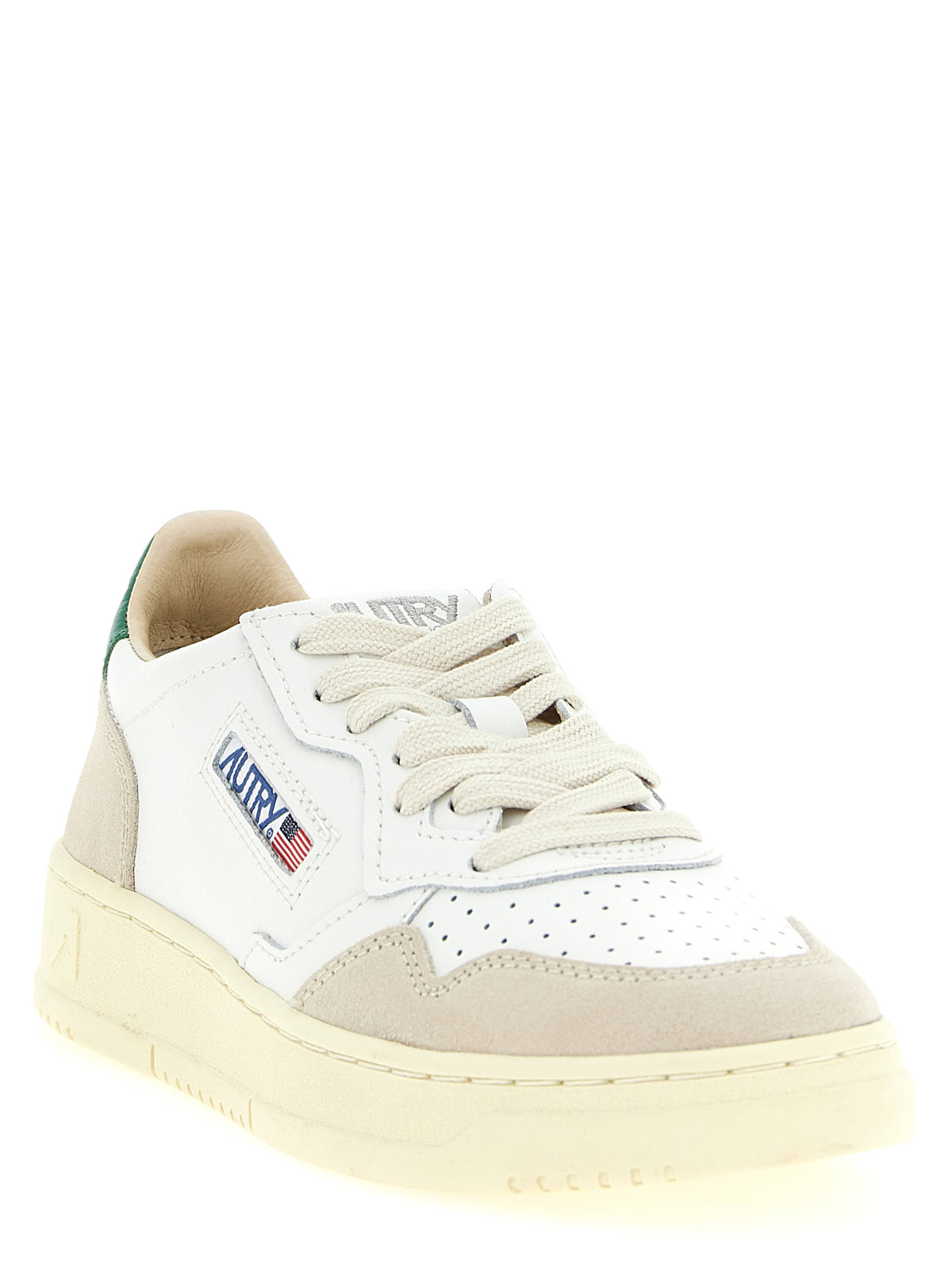 Autry Multicolor Calfskin Low Top Women's Sneakers