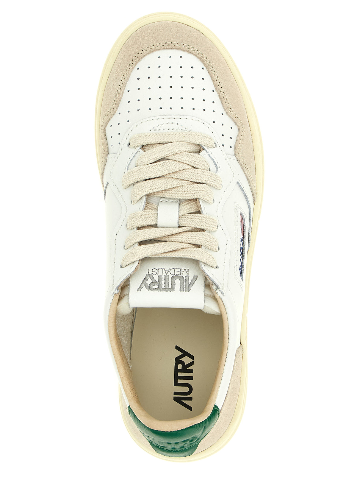 Autry Multicolor Calfskin Low Top Women's Sneakers