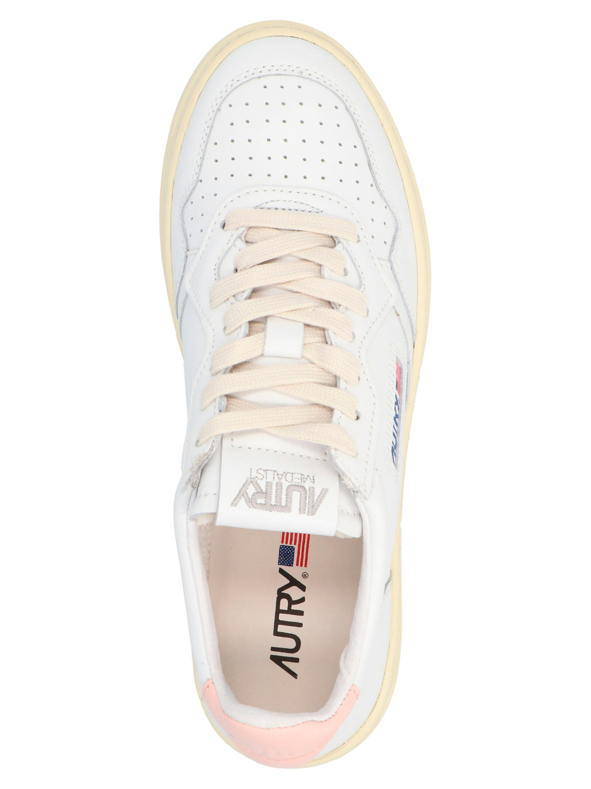 Autry Multicolor Cowhide Low Top Women's Sneakers