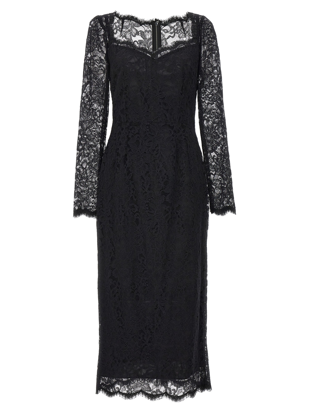 Dolce & Gabbana Black Polyamide Casual Women's Dress