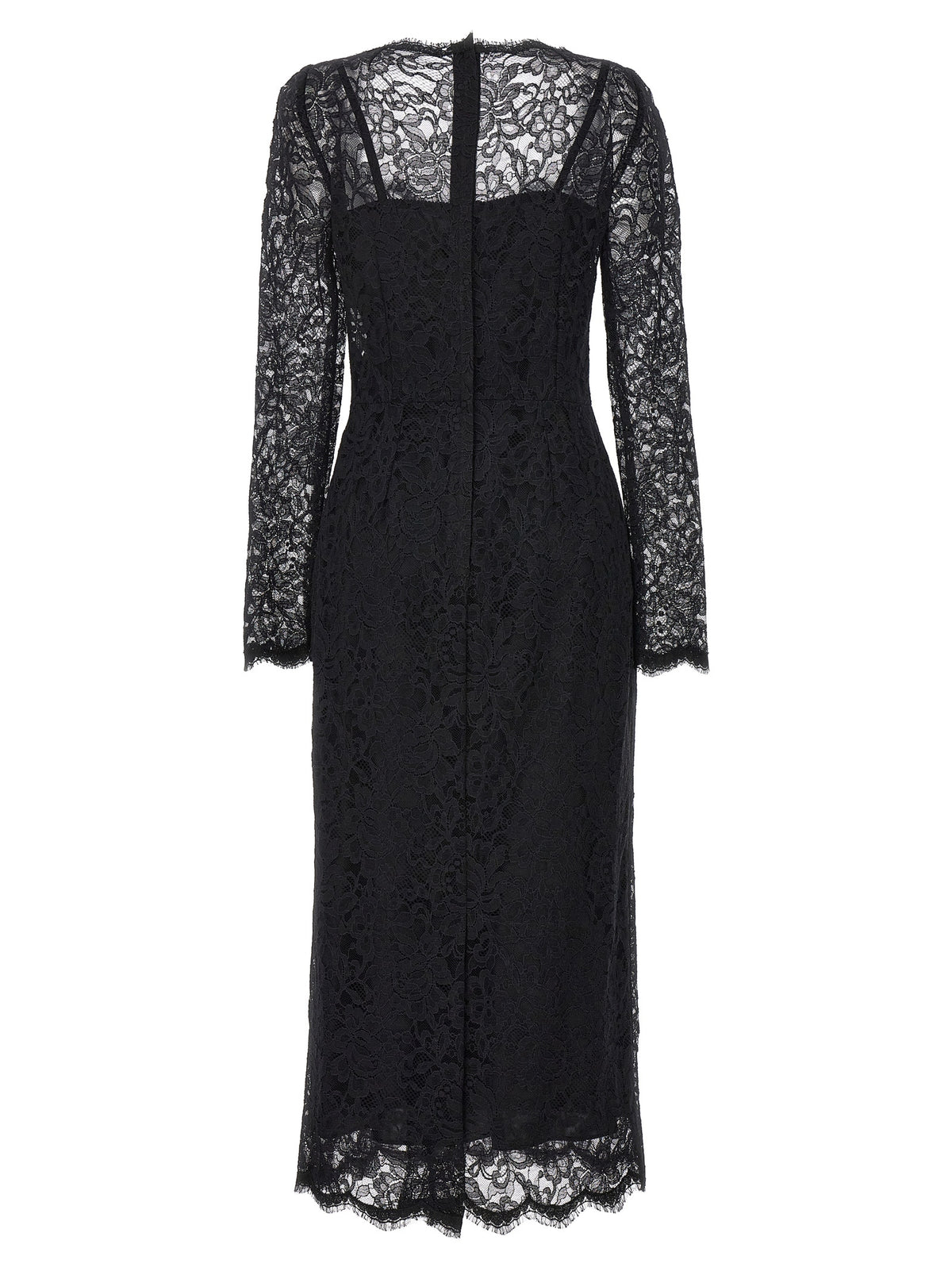 Dolce & Gabbana Black Polyamide Casual Women's Dress
