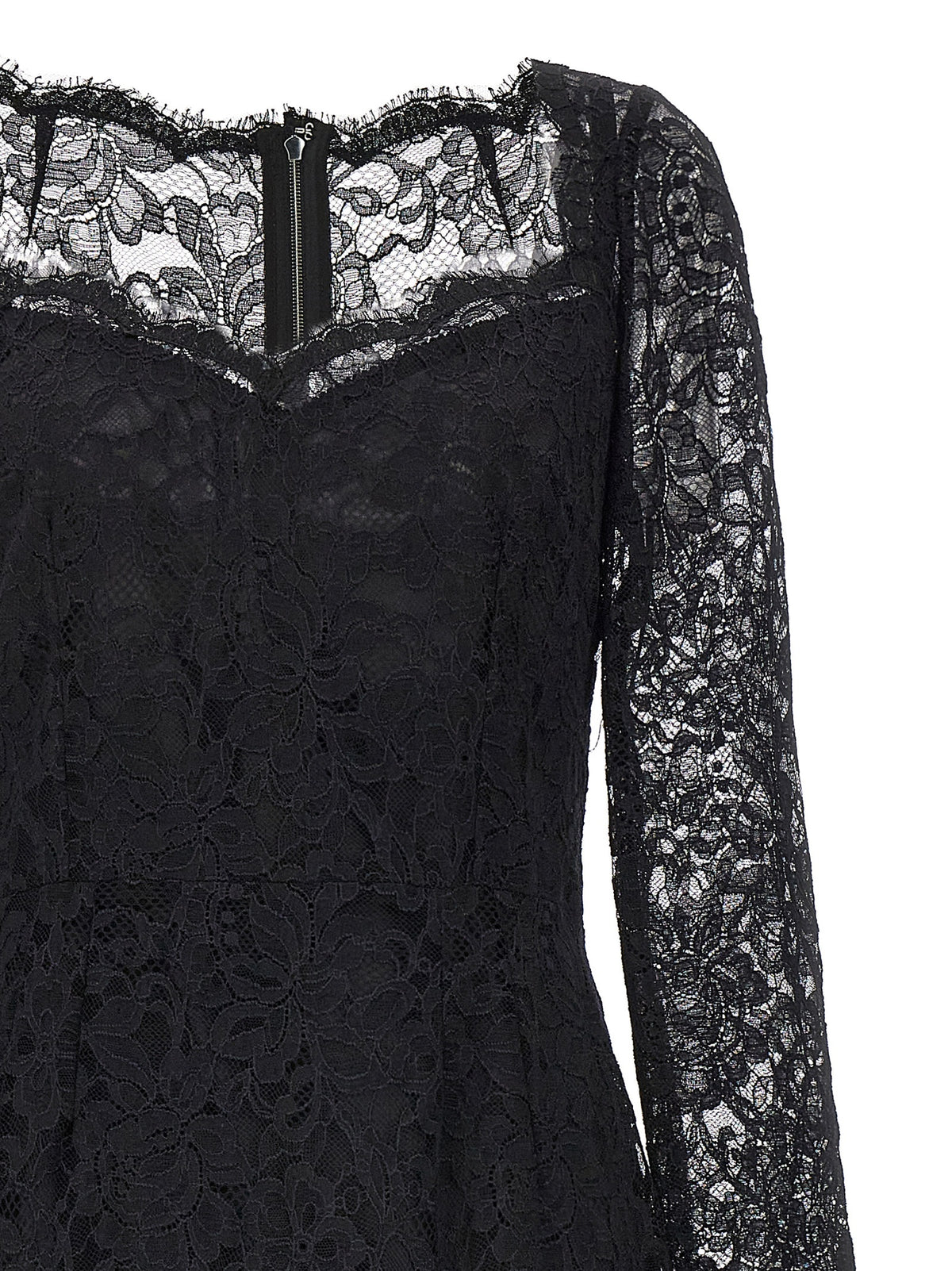 Dolce & Gabbana Black Polyamide Casual Women's Dress