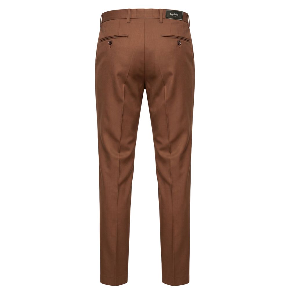 Baldinini Trend Brown Viscose Men's Men's Pant