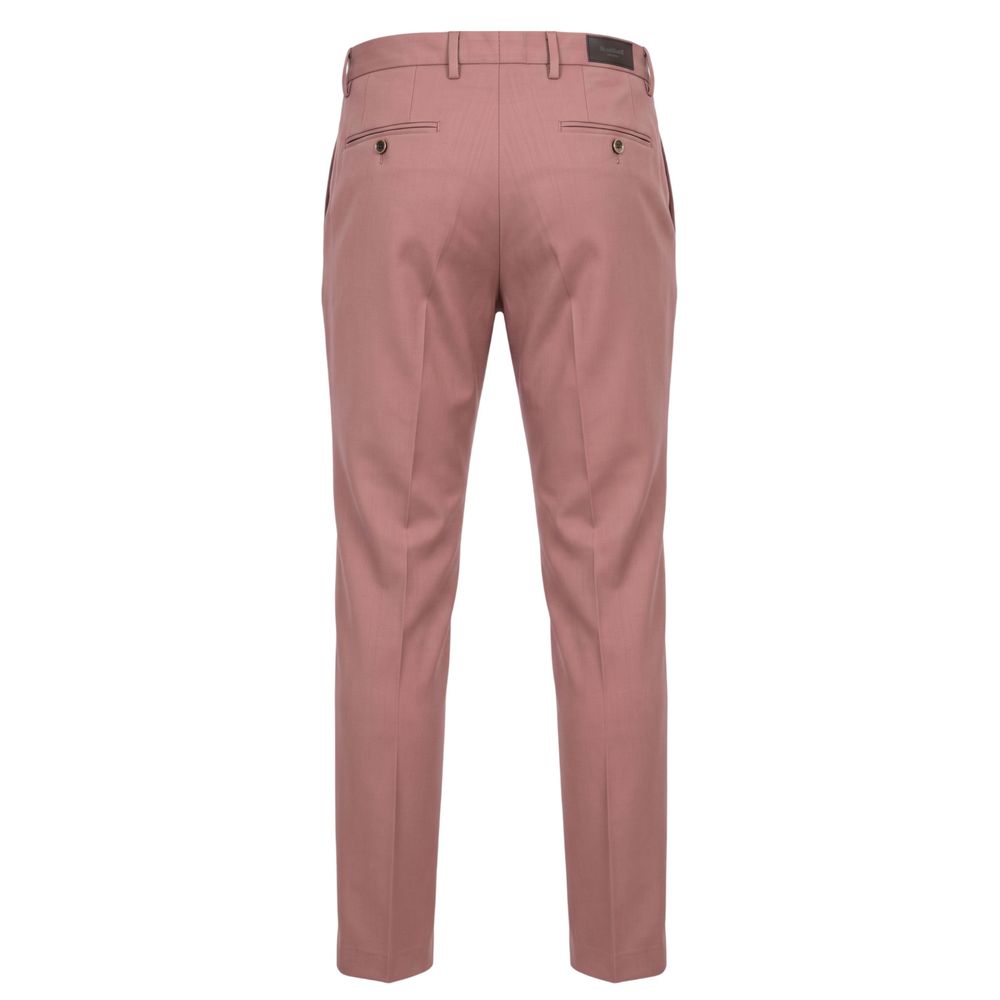 Baldinini Trend Pink Viscose Men Men's Pant