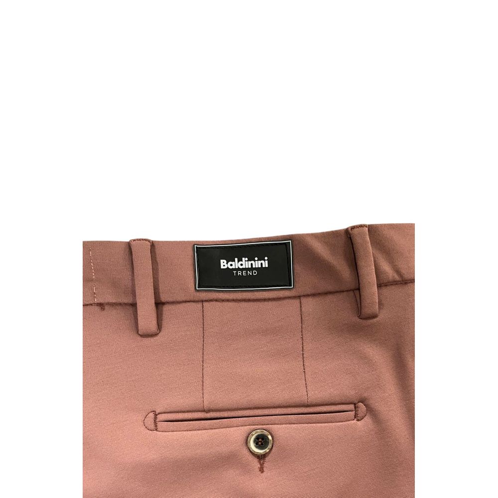 Baldinini Trend Pink Viscose Men Men's Pant