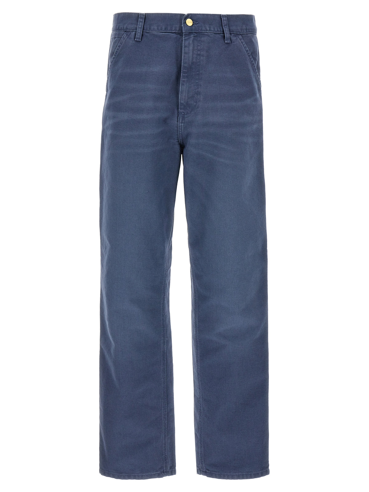 Carhartt Wip Blue Organic Cotton Casual Men's Pants