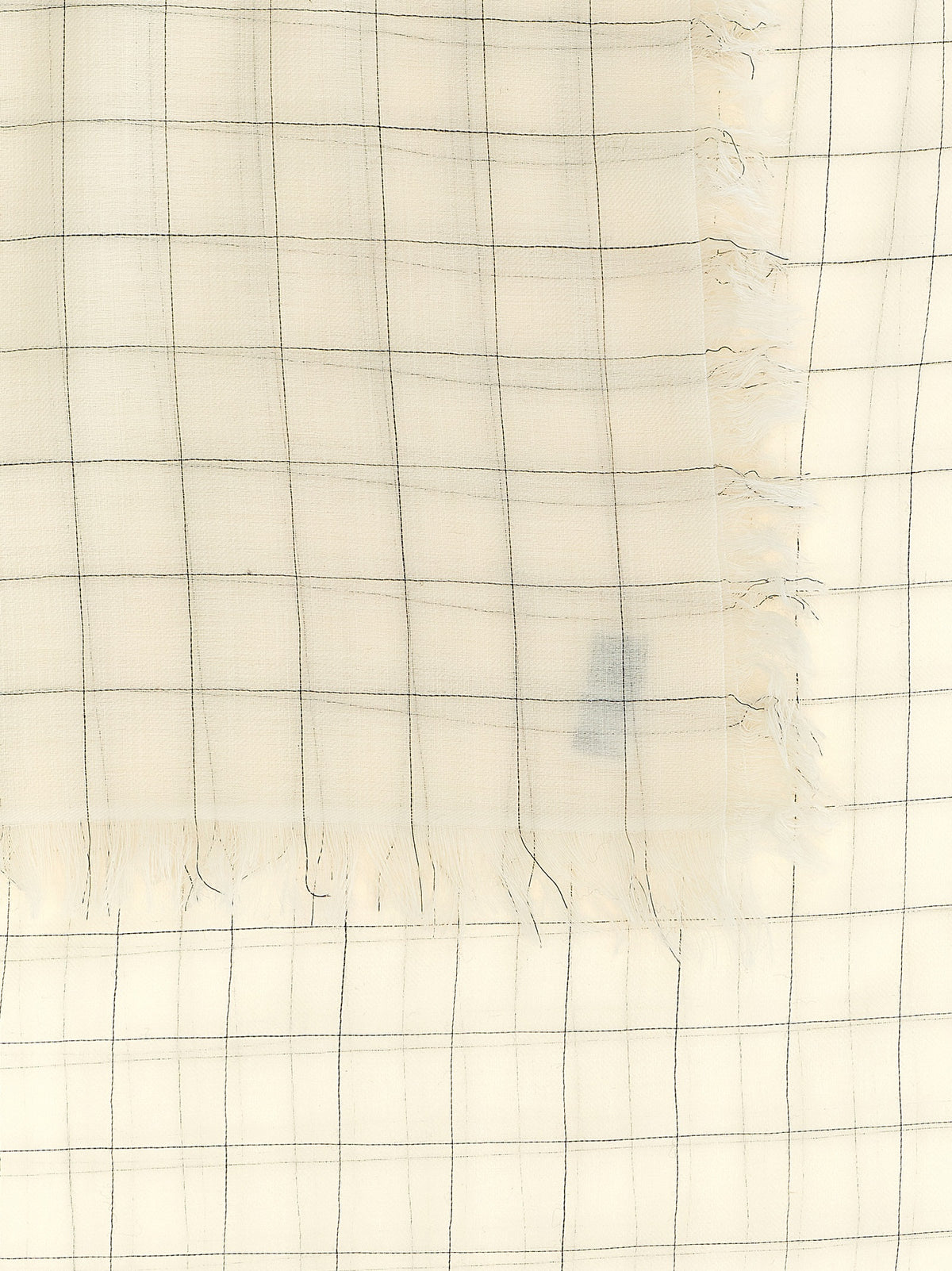 TOTEME White Wool Women's Foulard