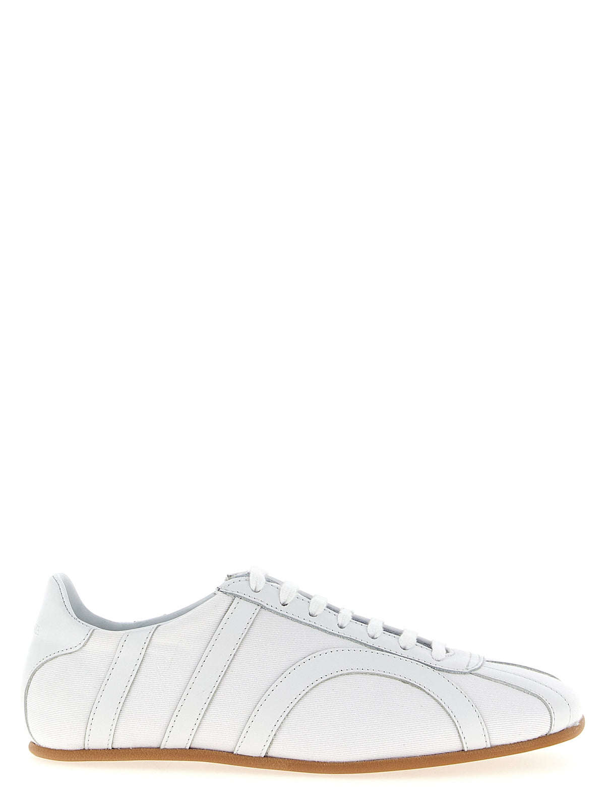 TOTEME White Recycled Cotton Low Top Women's Sneakers