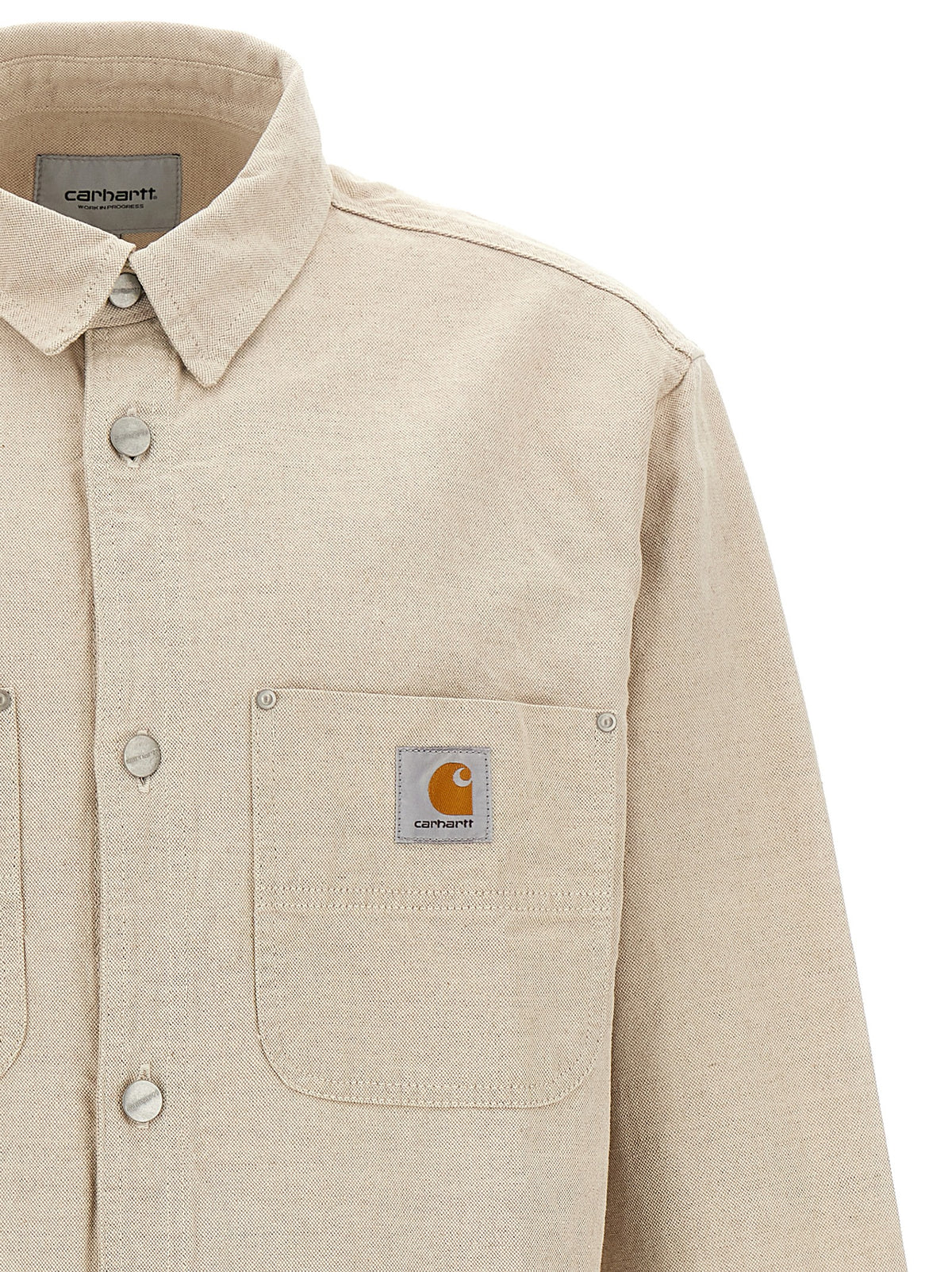 Carhartt Wip Beige Cotton Men's Shirt