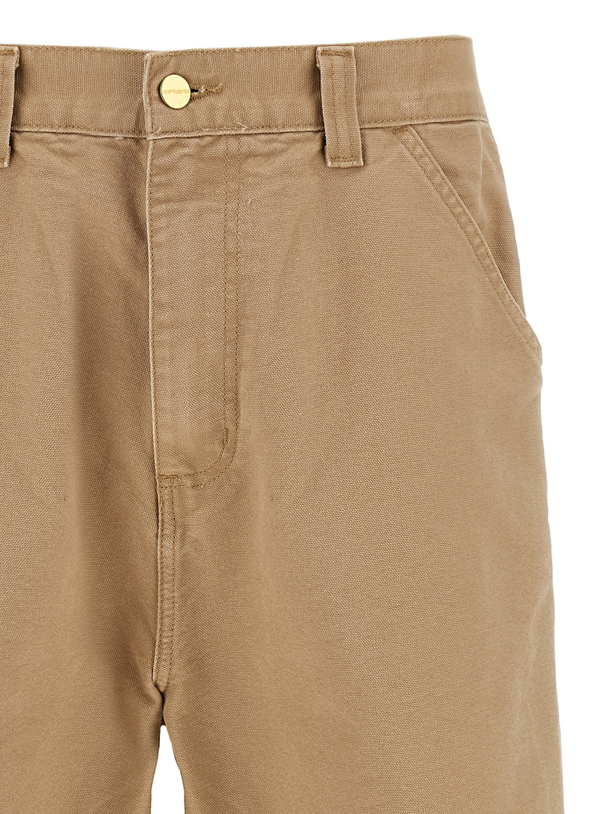 Carhartt Wip Beige Organic Cotton Casual Men's Pants