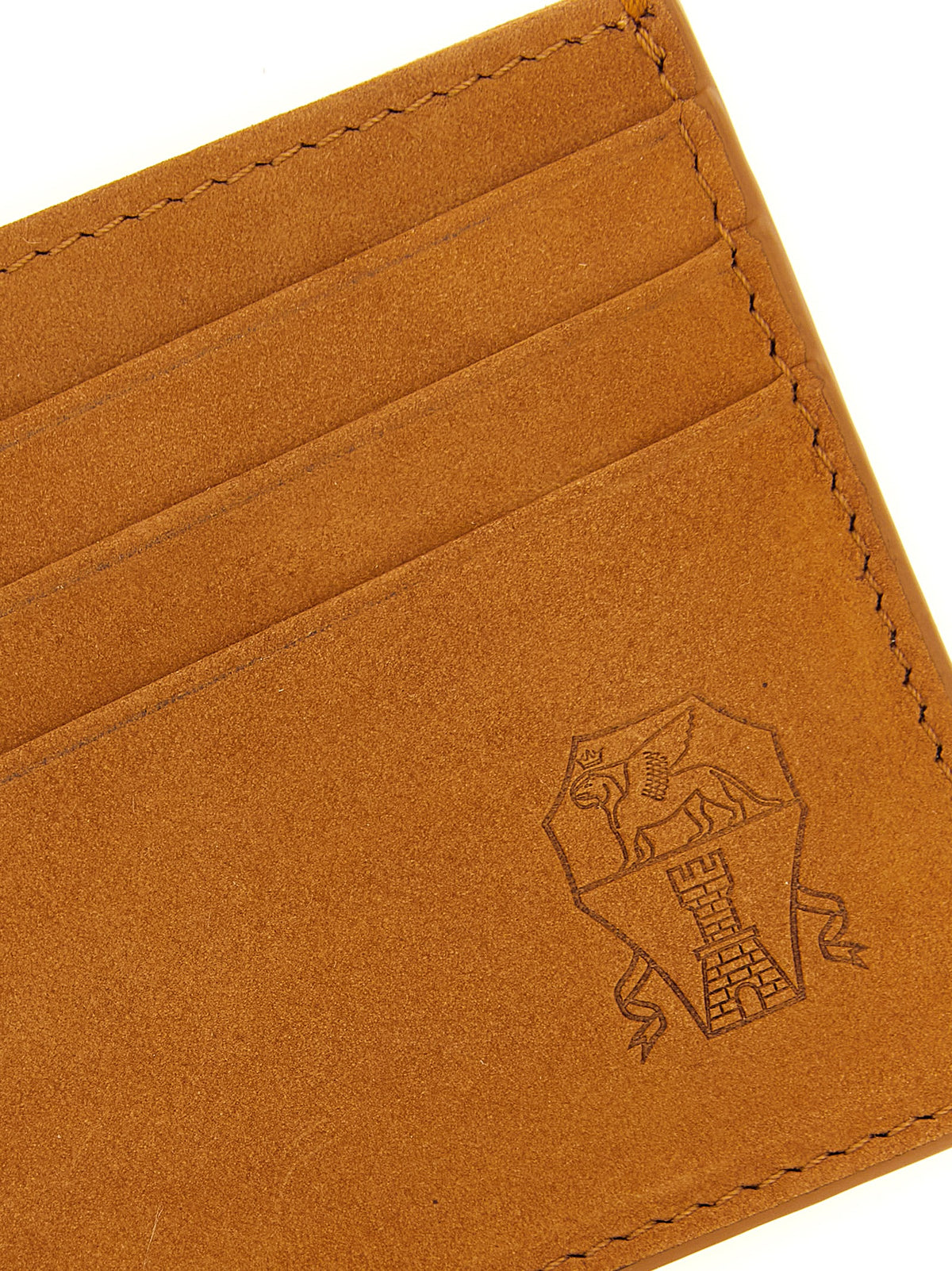 Brunello Cucinelli Brown Calfskin Men's Cardholder