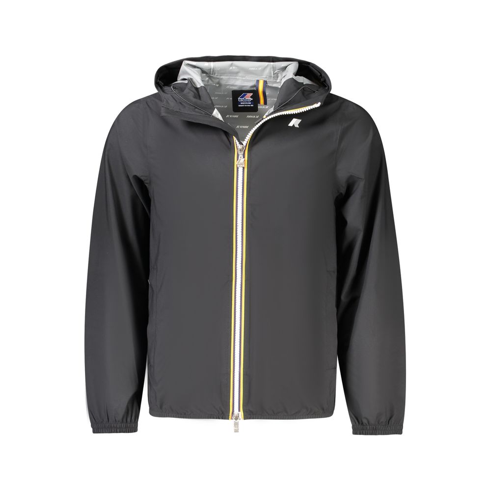 K-WAY Black Polyester Mens Men's Jacket