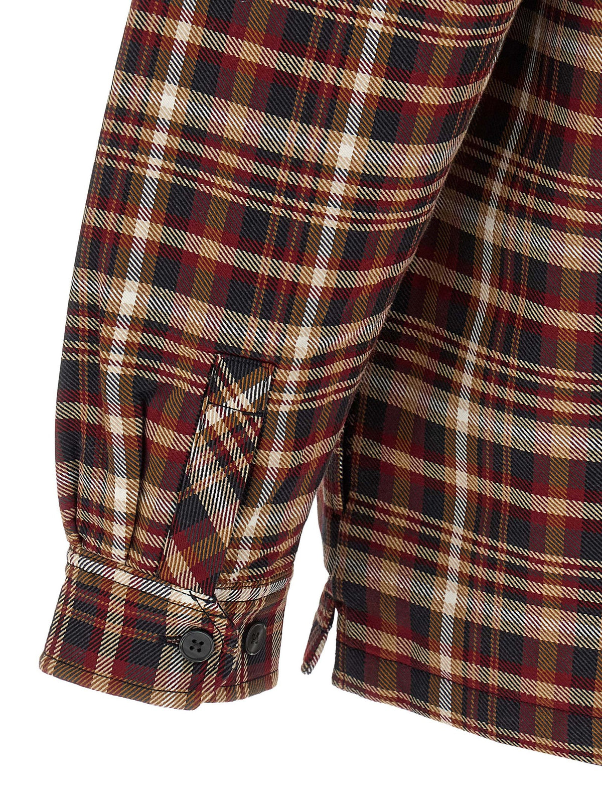 Carhartt Wip Red Cotton Pattern Men's Shirt
