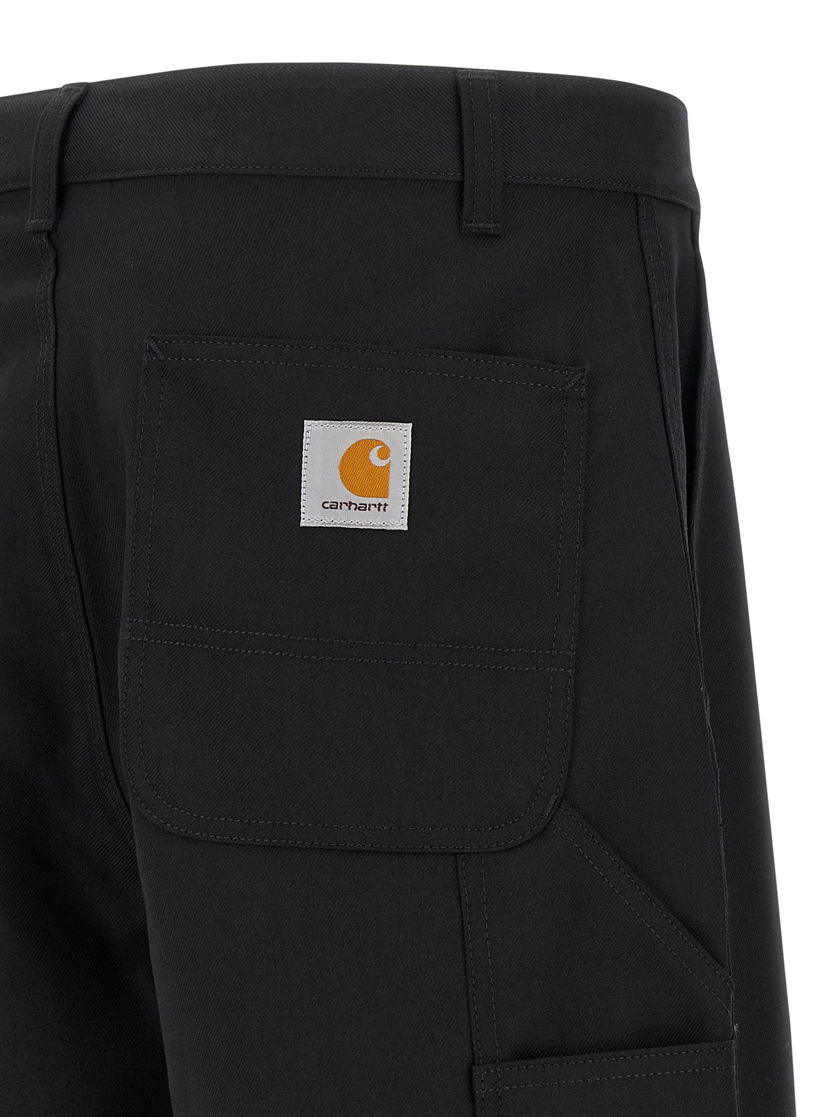 Carhartt Wip Black Polyester Casual Men's Pants