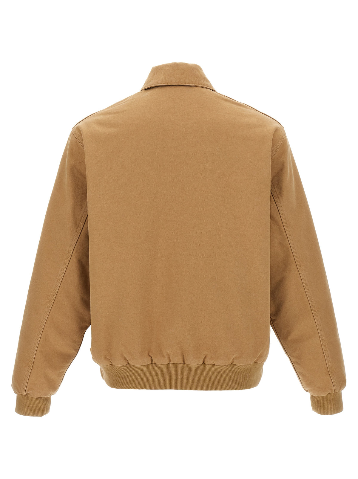 Carhartt Wip Beige Cotton Full-Length Men's Jacket