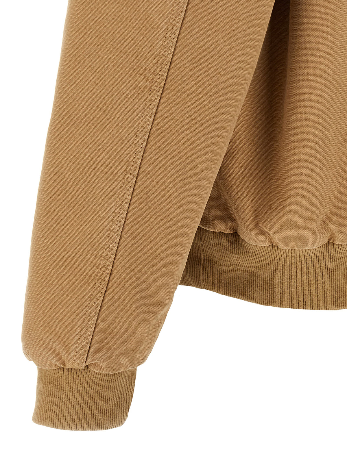 Carhartt Wip Beige Cotton Full-Length Men's Jacket