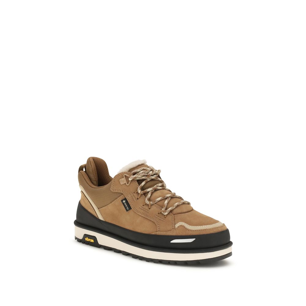 UGG Brown Calf Leather Bos Taurus Athletic Men's Sneakers