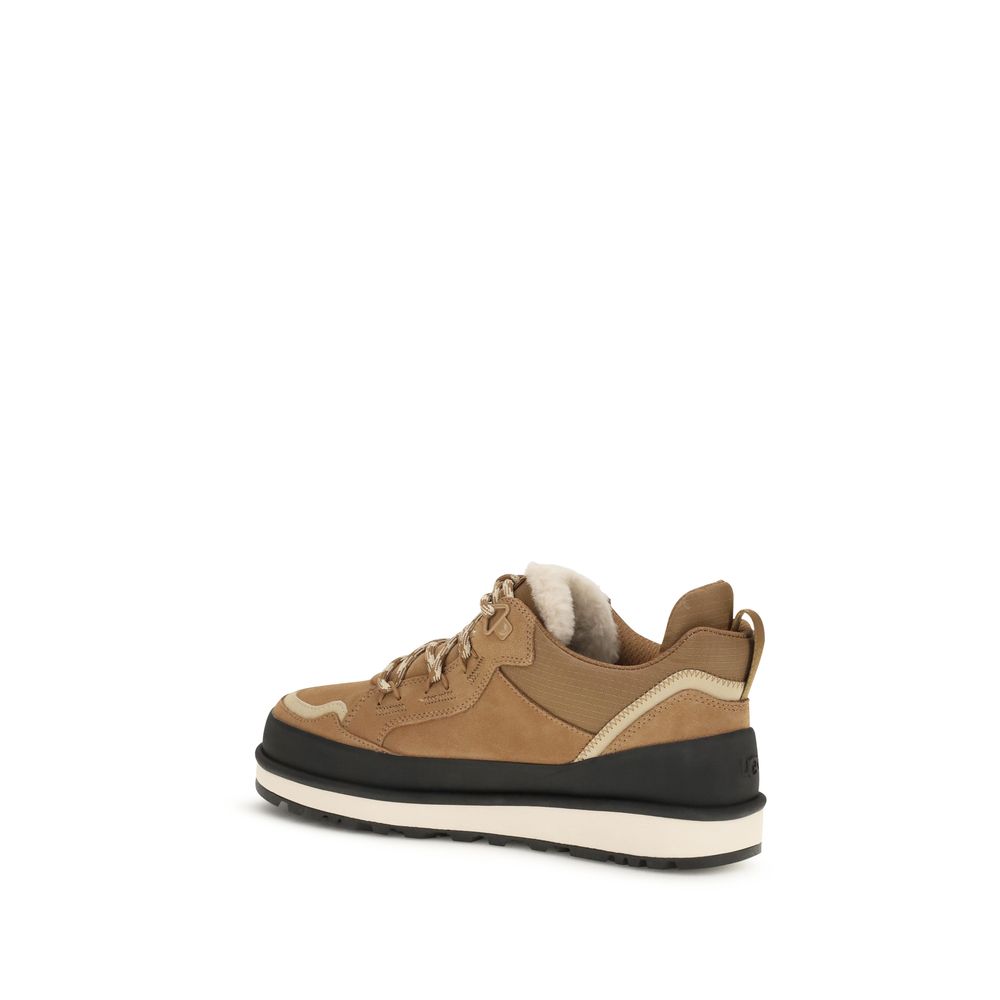UGG Brown Calf Leather Bos Taurus Athletic Men's Sneakers