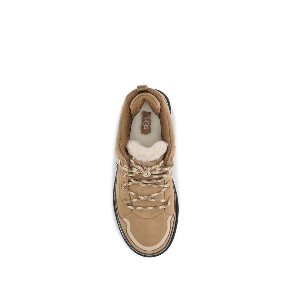 UGG Brown Calf Leather Bos Taurus Athletic Men's Sneakers